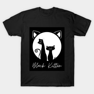 Black Kitten T-Shirt